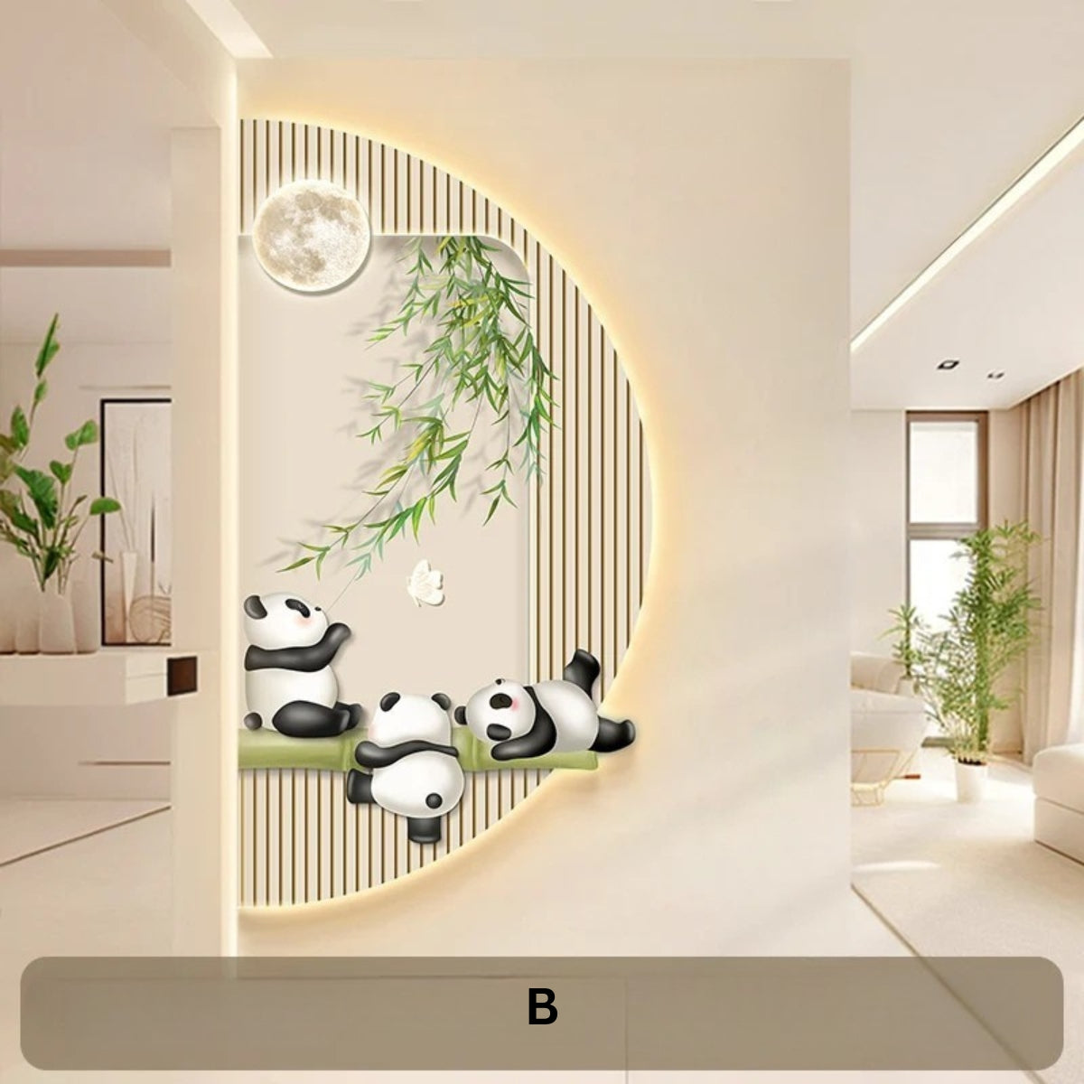 Panda Glow Art