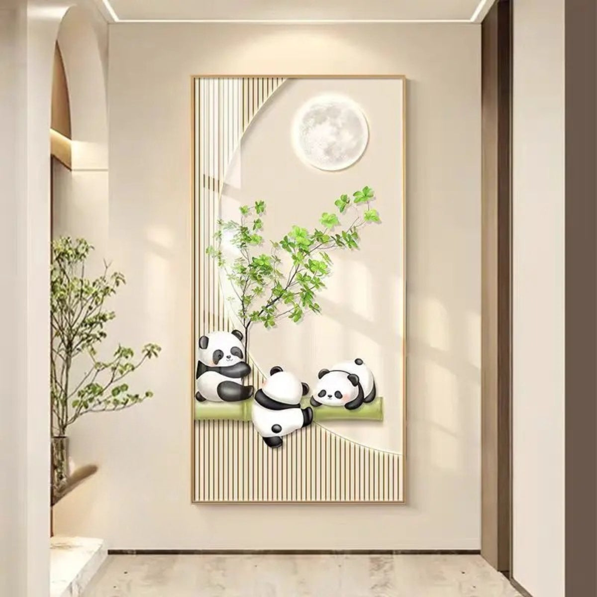 Panda Glow Art