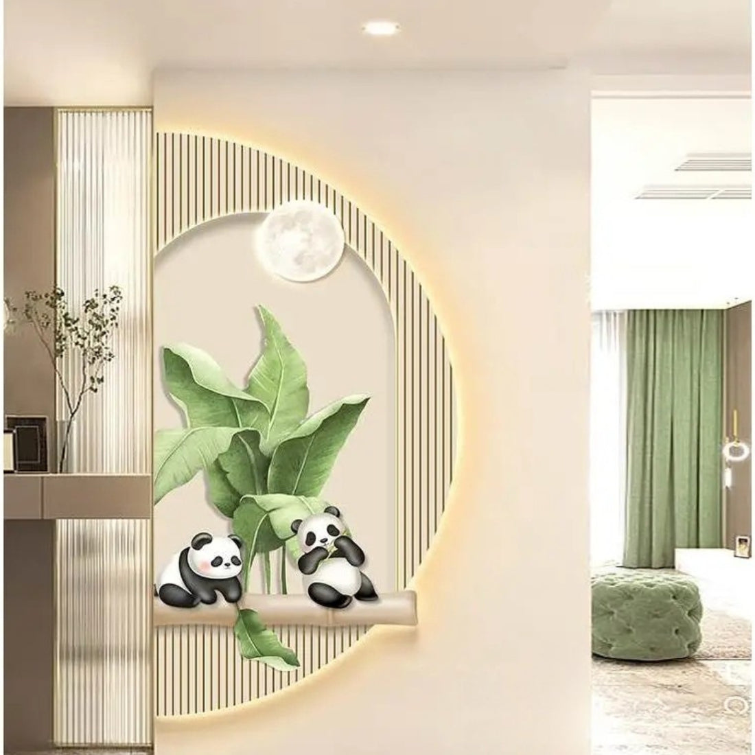 Panda Glow Art