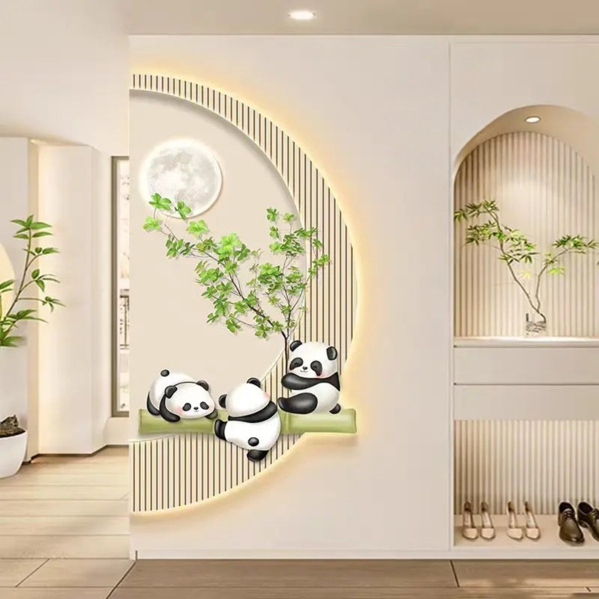 Panda Glow Art