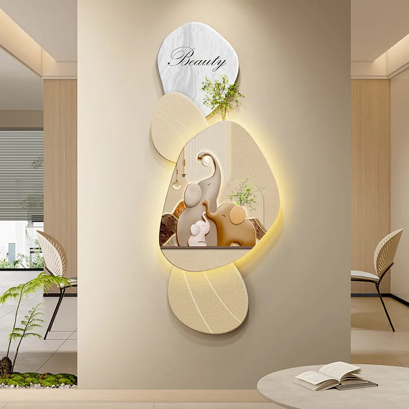 Luminous Wall Elegance