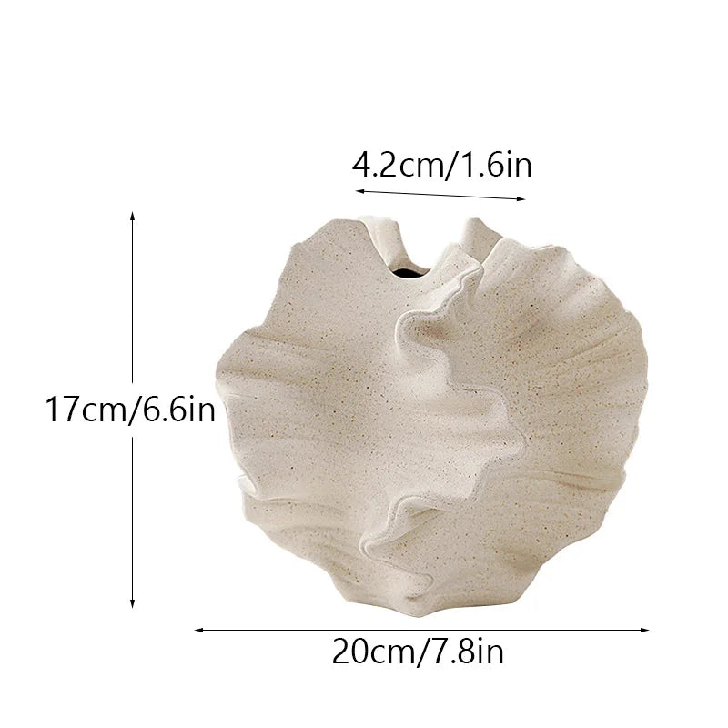 Coral Matte Vase