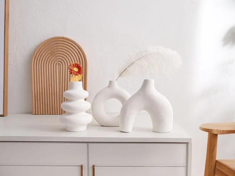 Textured Ceramic Trio
