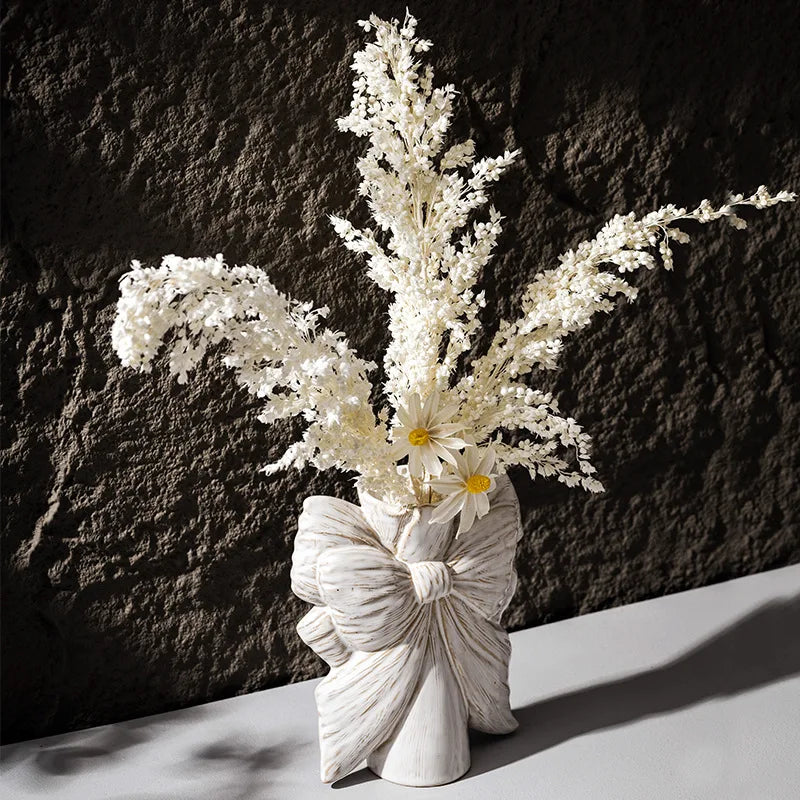 Elegant Bow Vase
