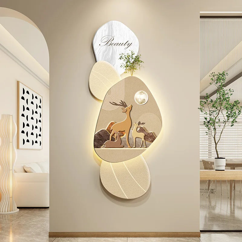 Luminous Wall Elegance