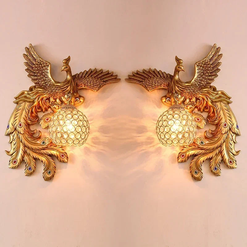 Elegant Bird Luminaire