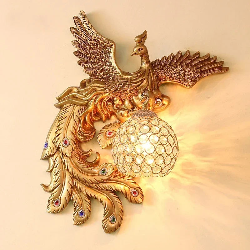Elegant Bird Luminaire