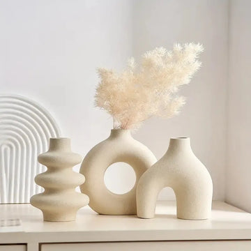 Textured Ceramic Trio
