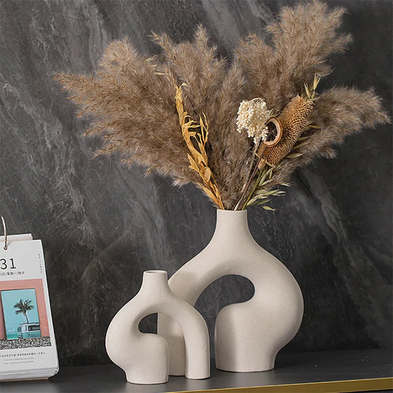 Ivory Essence Vases