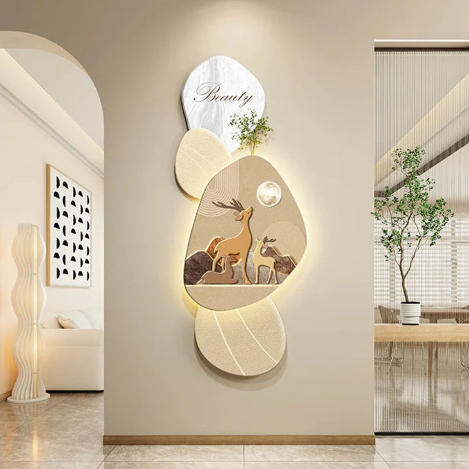 Luminous Wall Elegance