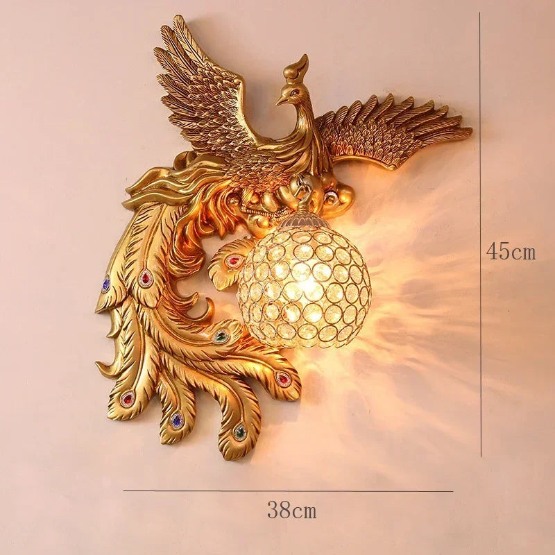 Elegant Bird Luminaire