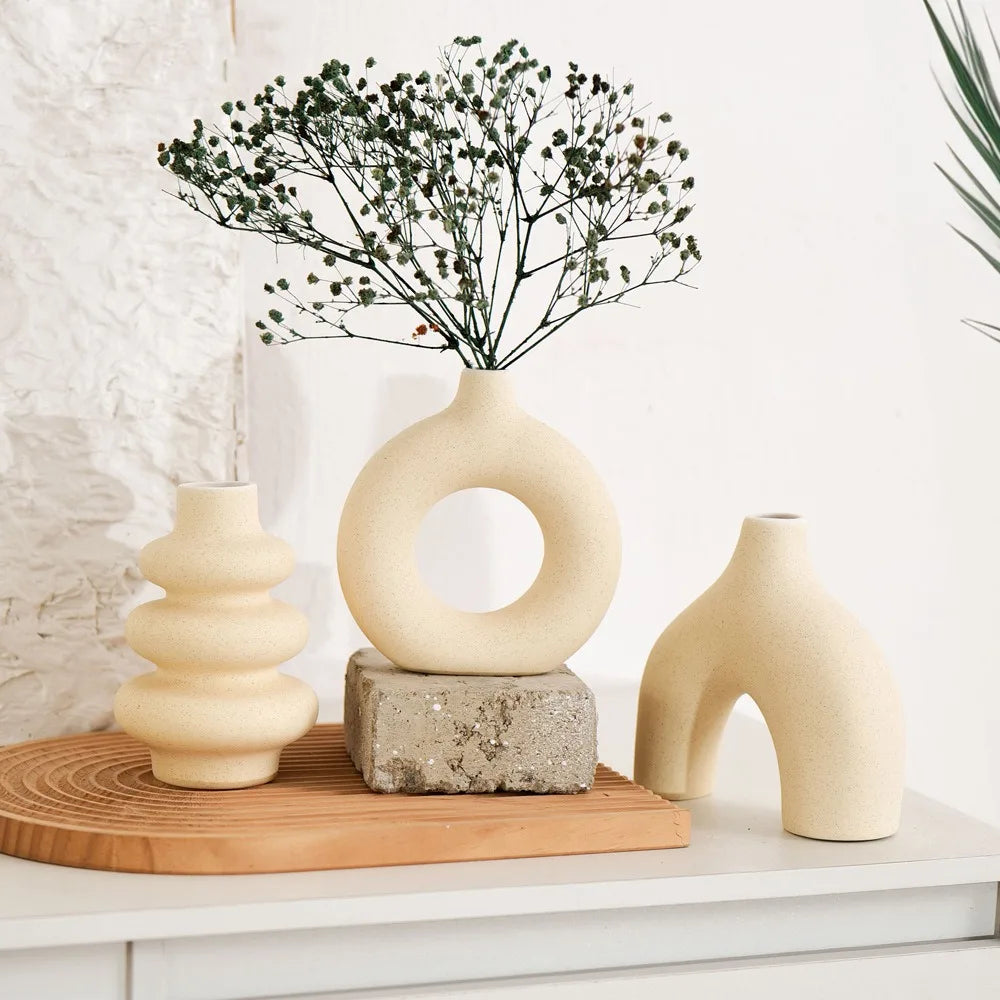 Textured Ceramic Trio