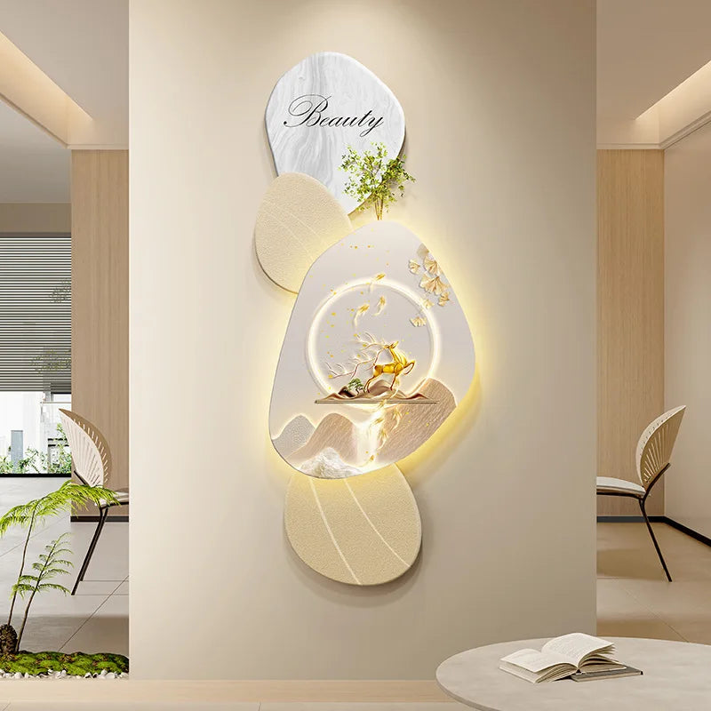 Luminous Wall Elegance
