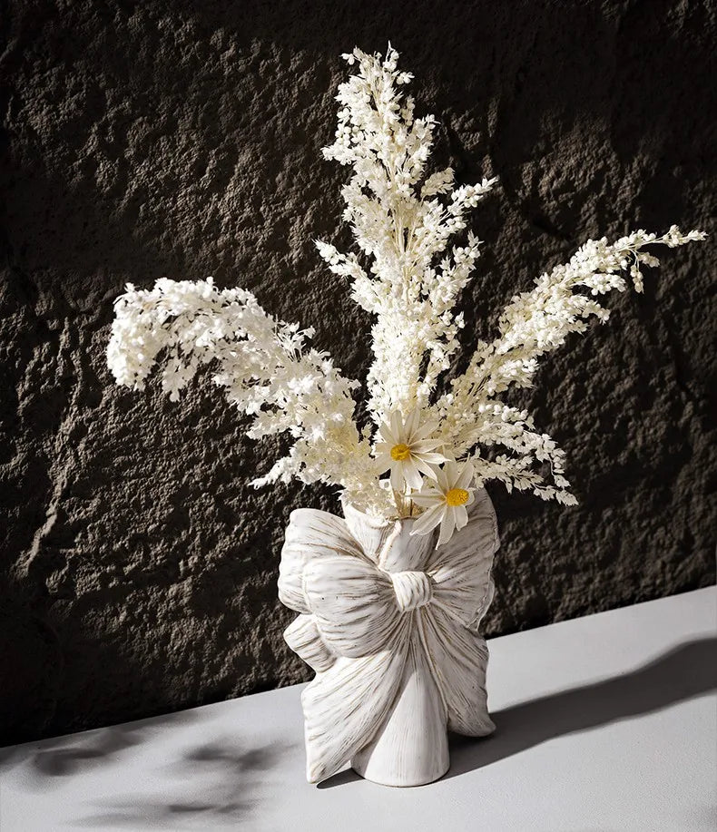 Elegant Bow Vase