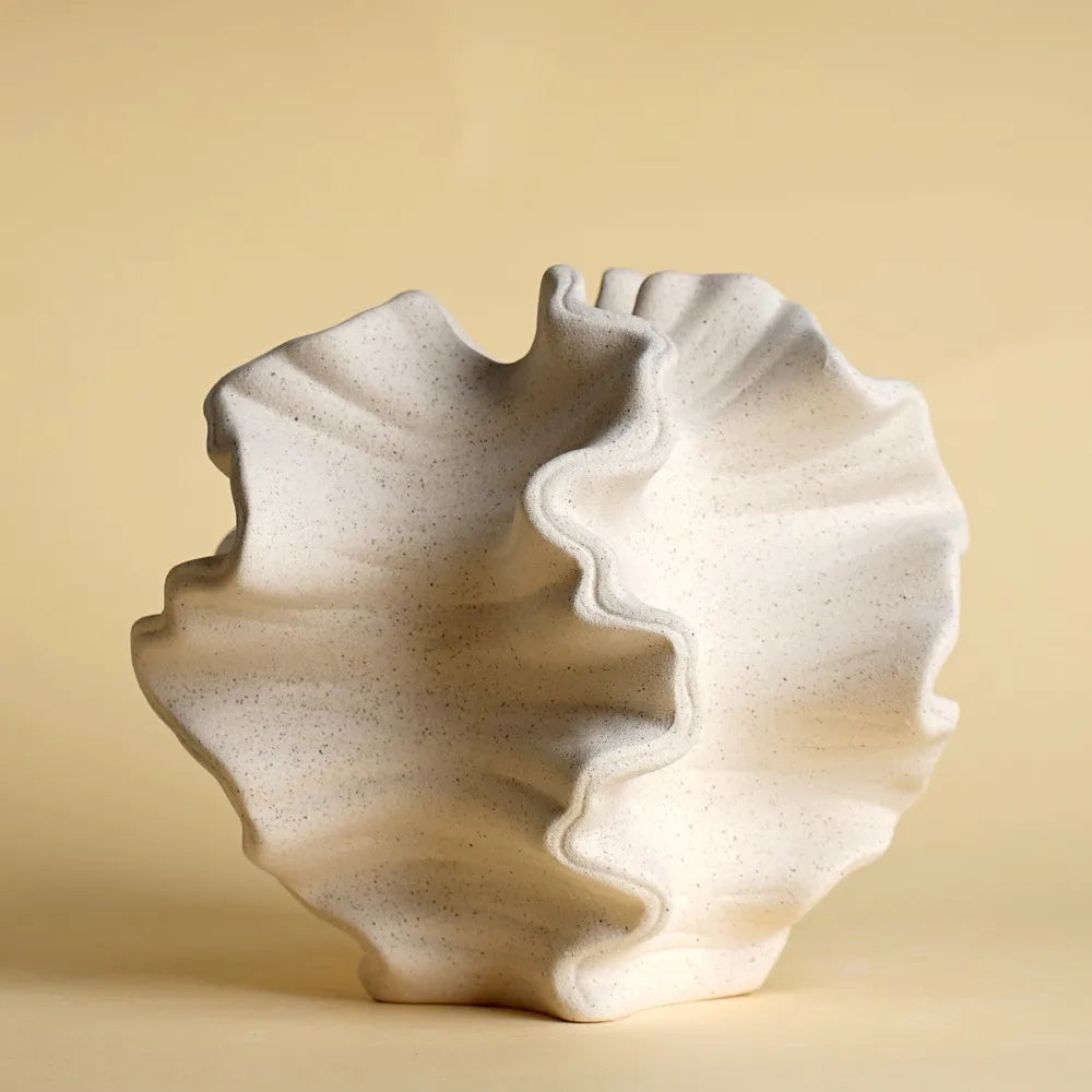 Coral Matte Vase