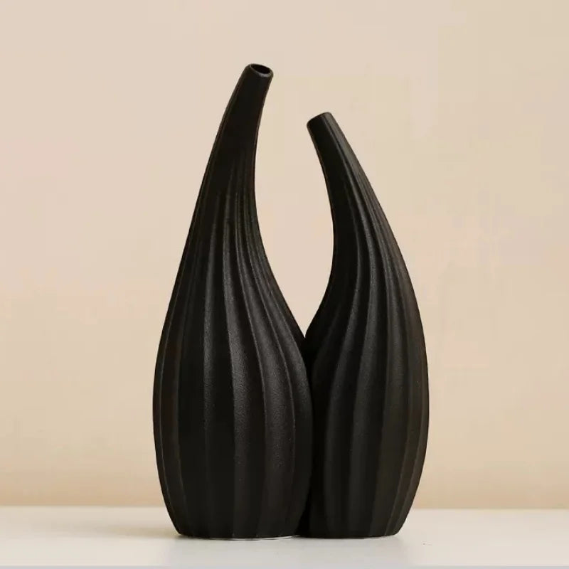 Abstract Couple Vases