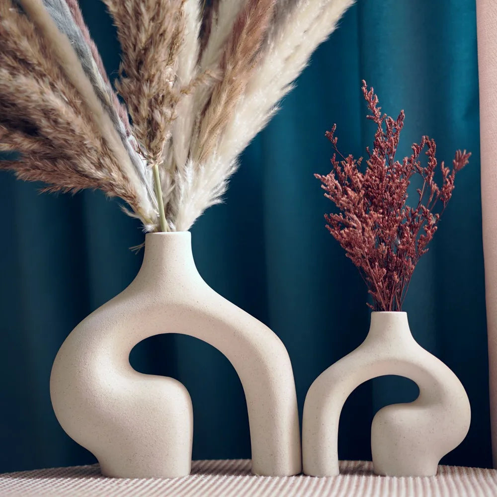 Ivory Essence Vases