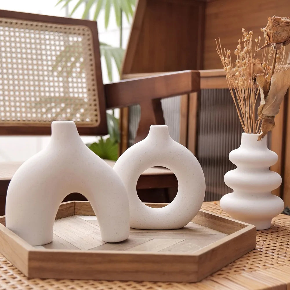 Textured Ceramic Trio