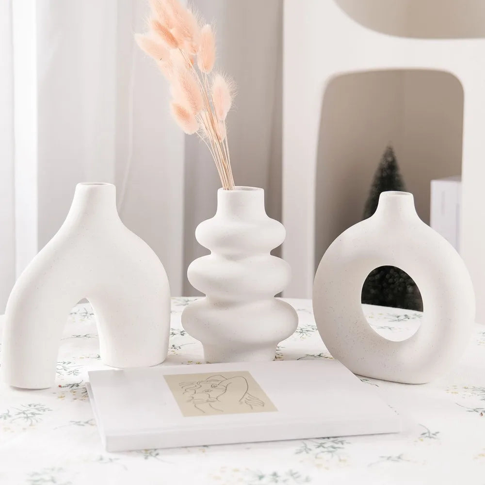 Textured Ceramic Trio