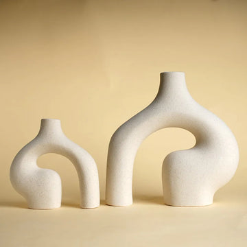 Ivory Essence Vases