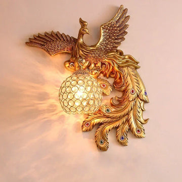 Elegant Bird Luminaire