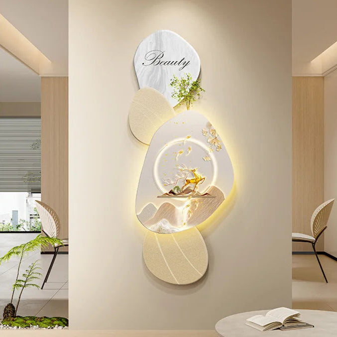 Luminous Wall Elegance