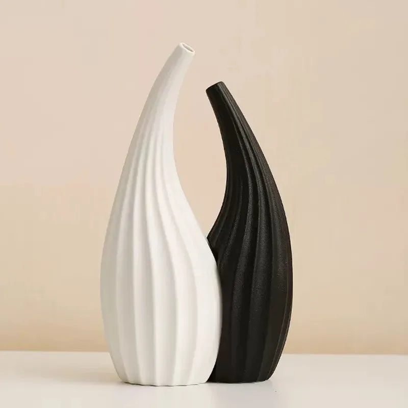 Abstract Couple Vases