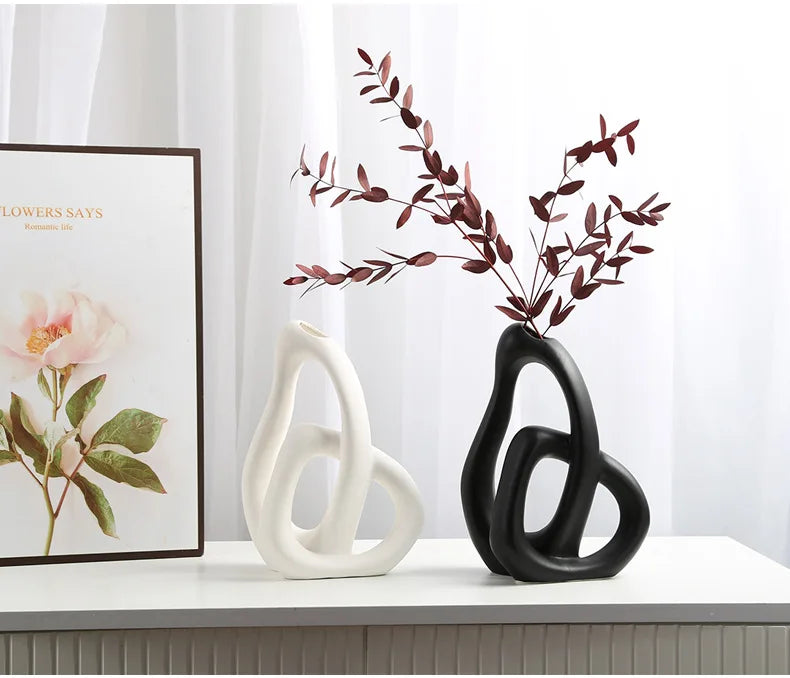 Pampas Glow Vase