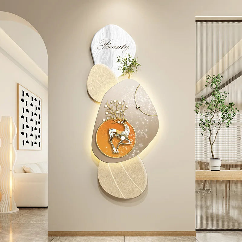 Luminous Wall Elegance