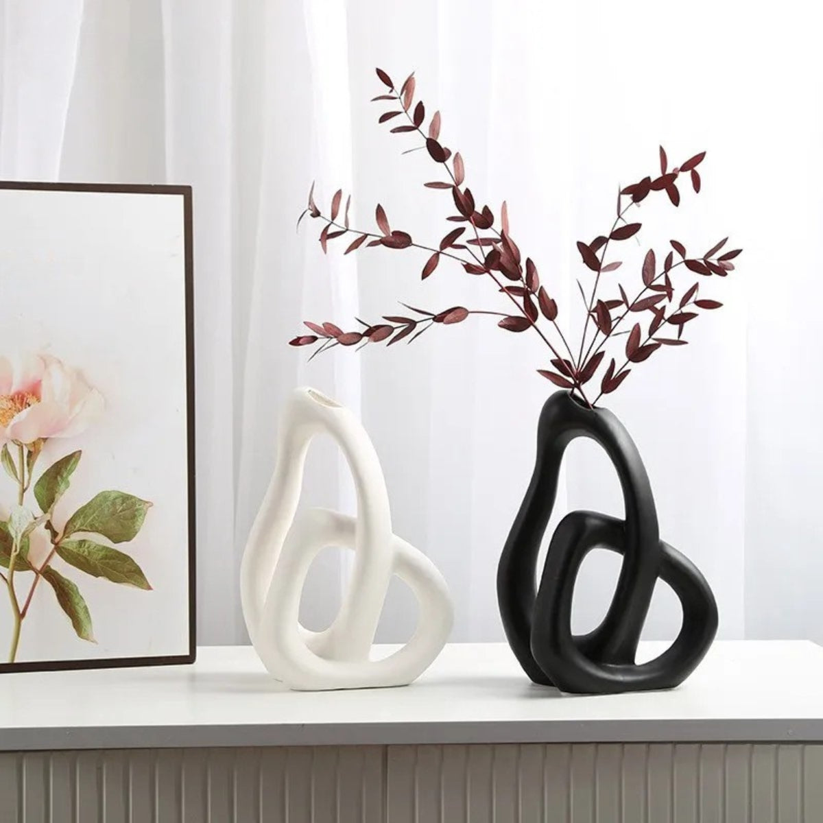 Pampas Glow Vase